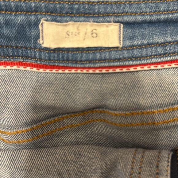 Pilcro & the letter press denim skirt size 6 - Picture 4 of 7